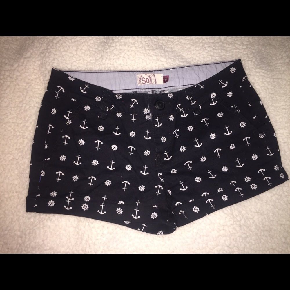 Sailor print shorts